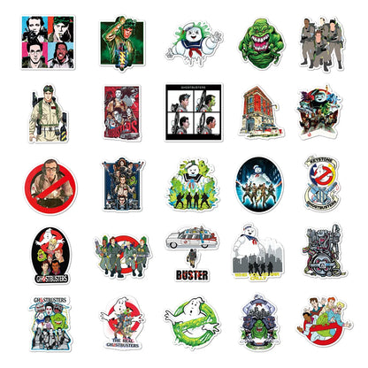 50PCS American Drama Ghostbusters Graffiti Stickers Stickers DIY Skateboard Water Cup Suitcase Stickers