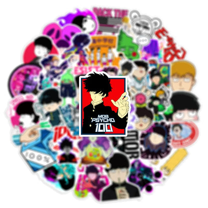 50PCS Riman Psionic 100% Graffiti Waterproof Sticker Personality Creative Trend Decal Skateboard Water Cup Guitar