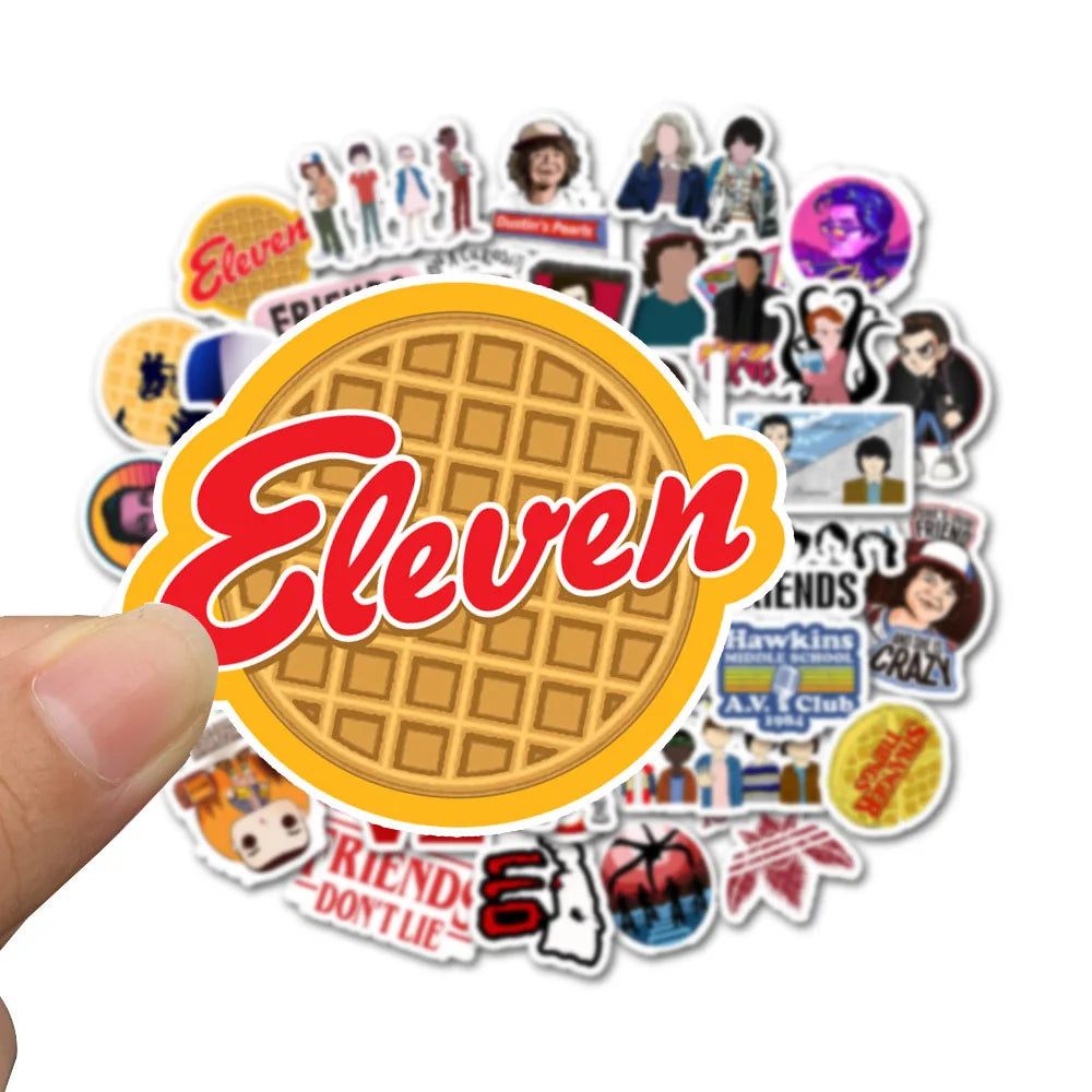 50PCS Cartoon Graffiti Personalized Luggage Car Helmet Water Cup Mobile Phone Shell Guitar Sticker Decoration