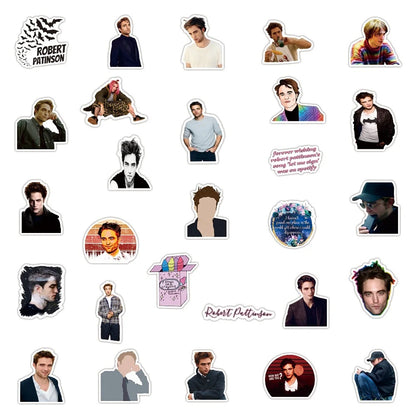 50PCS Twilight TV Series Graffiti Stickers for Notebooks, Refrigerators, Skateboards, Holiday Gifts, Decorative Decals, Toys