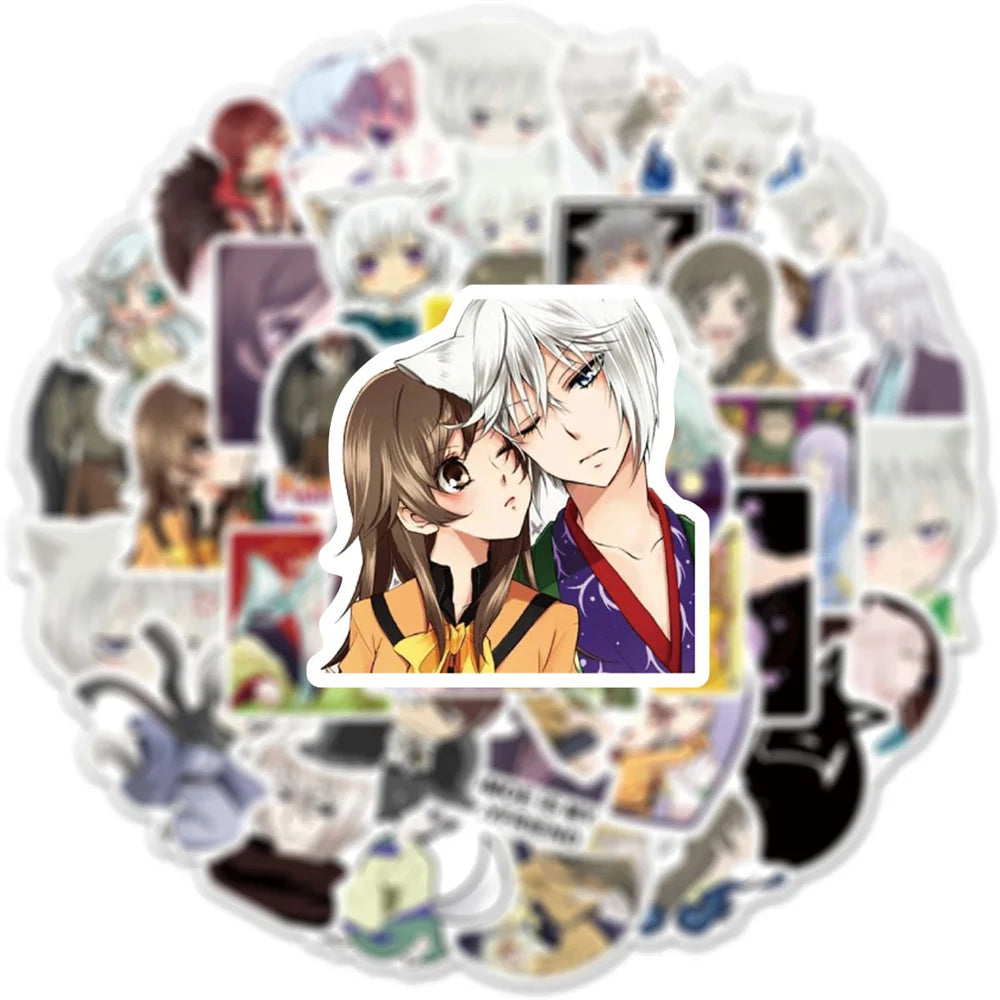 50PCS Kamisama Love Anime Manga Sticker Kids Gift Graffiti DIY Diary Skateboard Laptop Ipad Waterproof Sticker