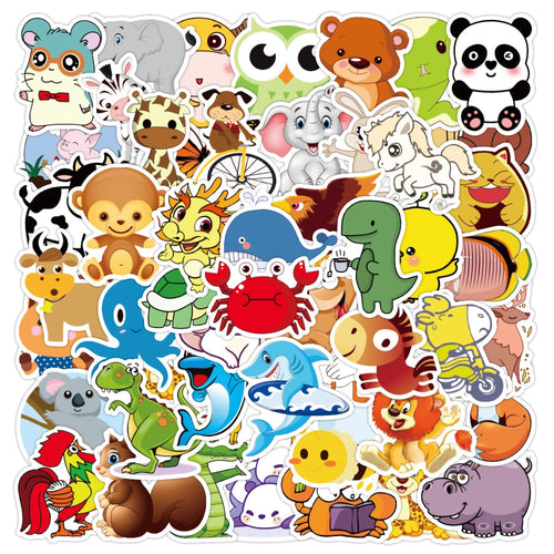 50PCS Retro Mushroom Personality Graffiti Sticker Skateboard Luggage Water Cup Refrigerator Waterproof