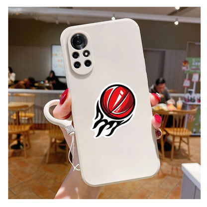 50PCS Ball Sports Stickers Rugby Volleyball Softball Football Basketball Sports Collection Stickers