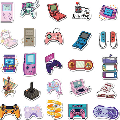 60PCS cartoon handle graffiti stickers, personalized, fashionable and creative DIY trend decorative exquisite stickers, toys, refrigerators, mugs, helmets, guitars, popular stickers