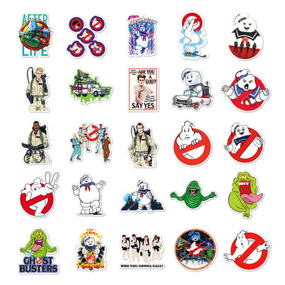 50PCS American Drama Ghostbusters Graffiti Stickers Stickers DIY Skateboard Water Cup Suitcase Stickers