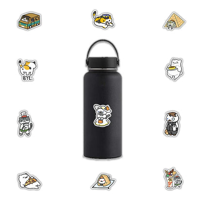 50PCS Cartoon Outdoor Travel Stickers Graffiti iPad Laptop Helmet Car Computer Pattern Scrapbook Toys Decoration