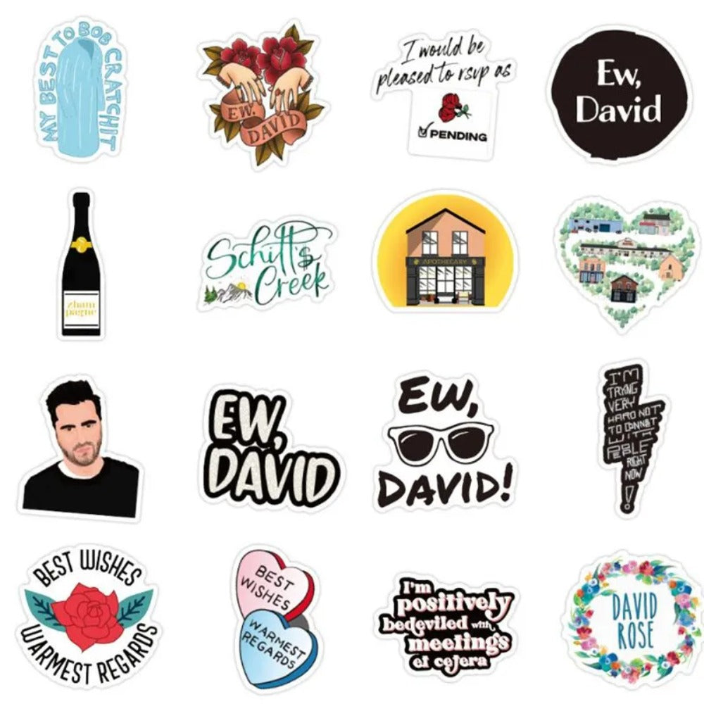 50PCS Road to Wealth TV Series Graffiti Stickers for Notebooks, Skateboards, Waterproof Decals, Toys
