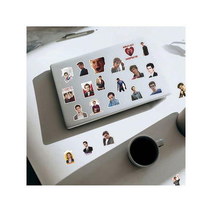 50PCS Star Andrew Garfield Graffiti Stickers for Notebooks, Skateboards, Luggage, Computers, Water Bottles, Stationery Boxes, and Beautiful Desktop Decor Decals