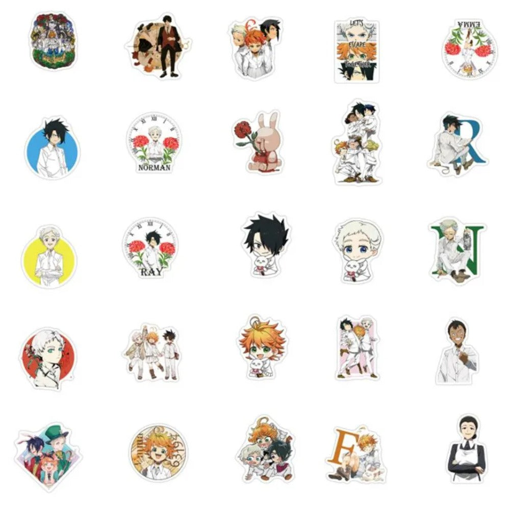50PCS Japanese Anime Fantasy Island Doodle Stickers Exquisite, Fashionable, Creative DIY Journal Decorations Suitable for Cups, Helmets, Skateboards, Refrigerators, and Stationery Boxes