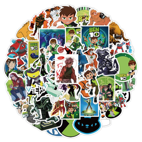 50PCS Cartoon Teen Hacker Graffiti Stickers Exquisite, Fashionable, Creative DIY Decorative Sticker Sheets Suitable for Phone Cases, Luggage, Laptops, and Stationery Boxes