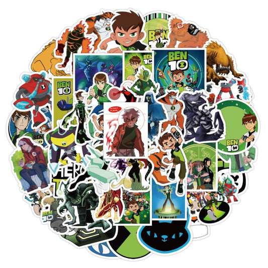 50PCS Cartoon Teen Hacker Graffiti Stickers Exquisite, Fashionable, Creative DIY Decorative Sticker Sheets Suitable for Phone Cases, Luggage, Laptops, and Stationery Boxes