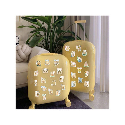 40PCS Cartoon Hamster Adorable Doodle Stickers Exquisite, Fashionable, Creative DIY Plain Notebook Decorative Decals Suitable for Suitcases, Laptops, Skateboards, Water Bottles, Helmets, Stationery Boxes