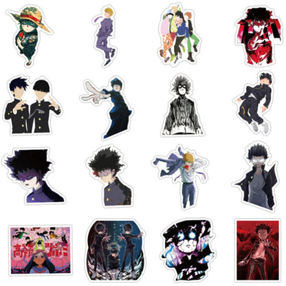 50PCS Japanese Cartoon Cute Anime Character Collection Doodle Stickers Perfect for Water Bottles, Phone Cases, Skateboards, Guitars, Stationery Boxes Exquisite Desktop Decorative Decals